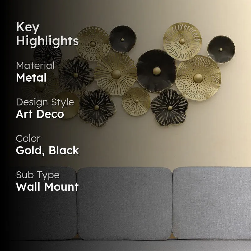 Heracles Floral Metal Wall Accent media 2