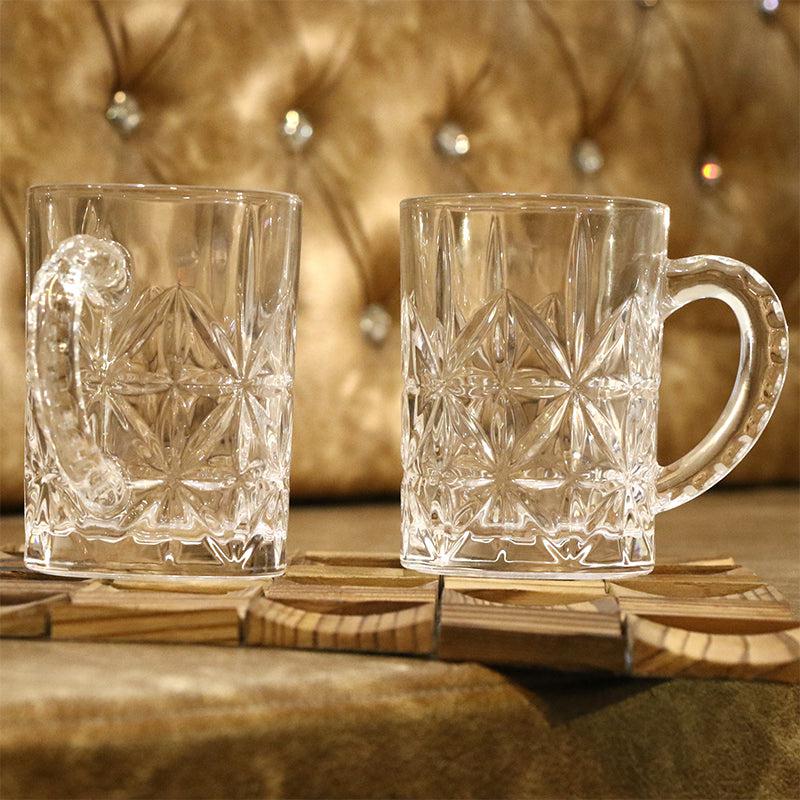 Dara (450 ML) Beer Glass & Snack Plate Combo - Three Piece Set