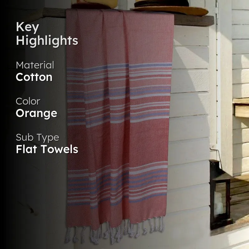 Jadore Bath Towel - Peach media 2
