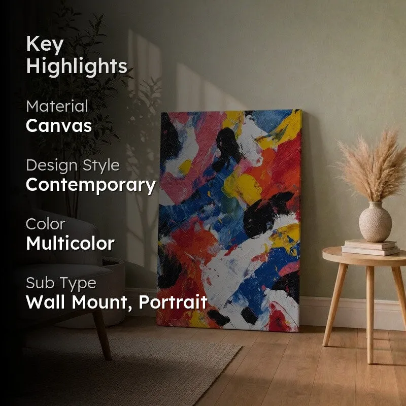 Kaleido Drift Canvas Wall Art media 2