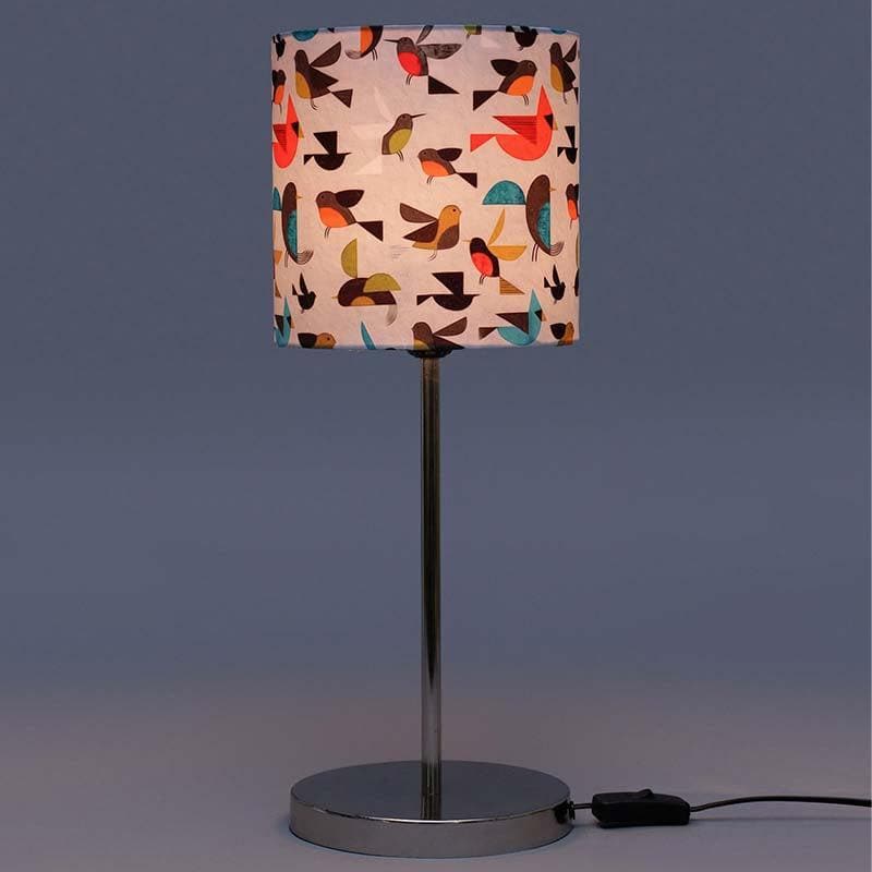 Origami Birds Fabric Table Lamp - Multicolor media 4