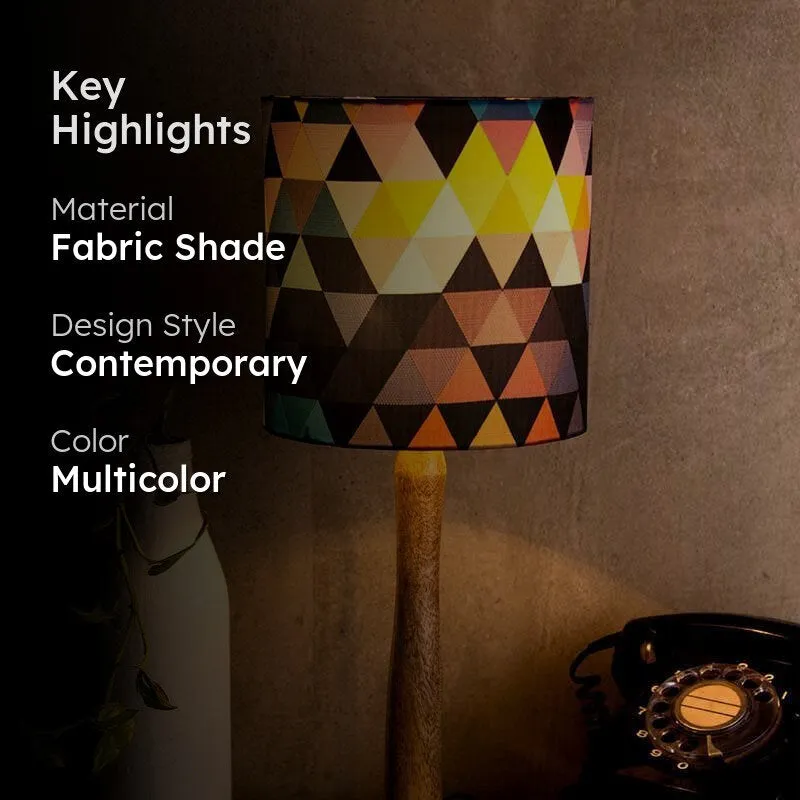 Pixel Poise Fabric Table Lamp - Multicolor media 2