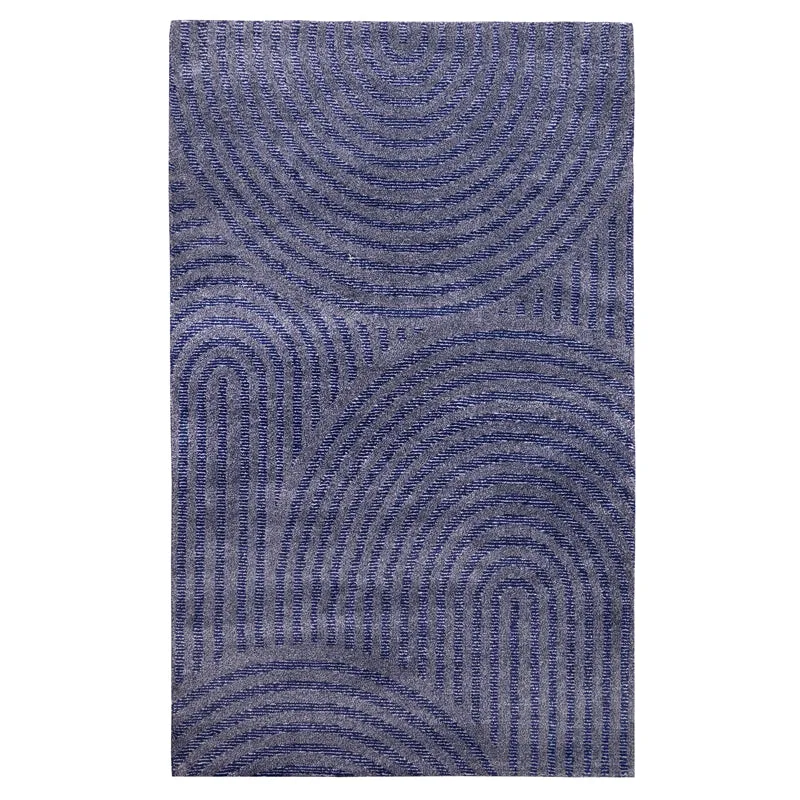 Aneeta Soft Pile Anti-Skid Carpet - Blue media 1