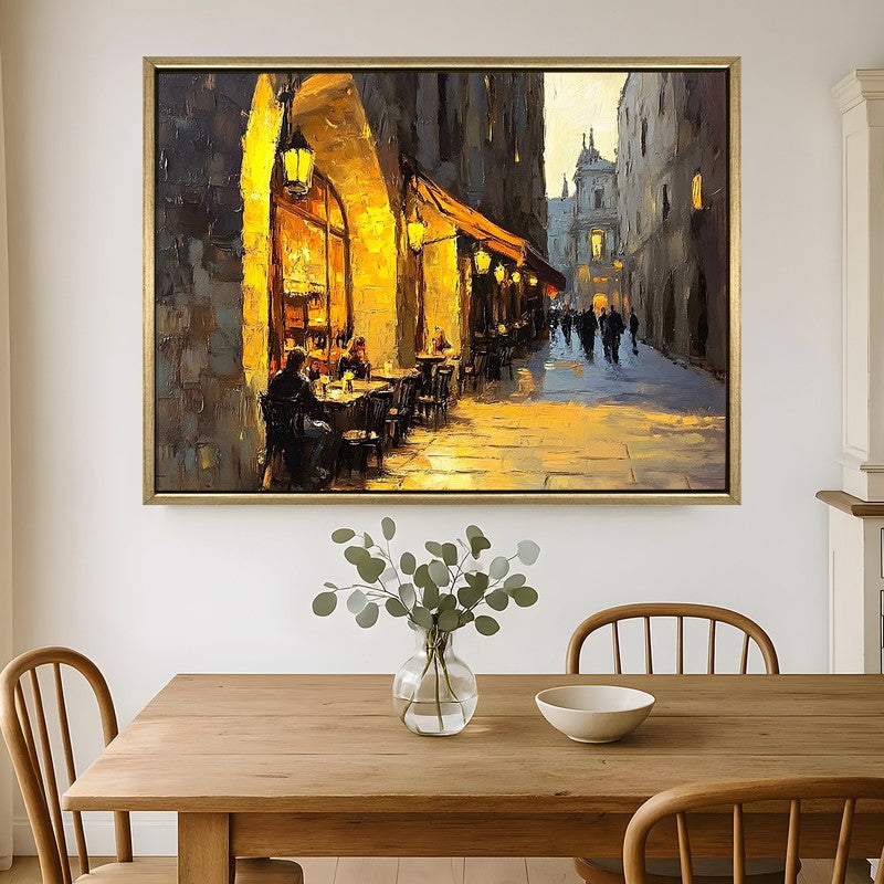 Streetlume Canvas Wall Painting With Frame