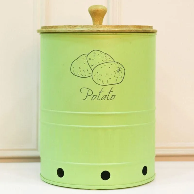 Chipo Potato Storage Container (Grey & Brown) -14L media 1