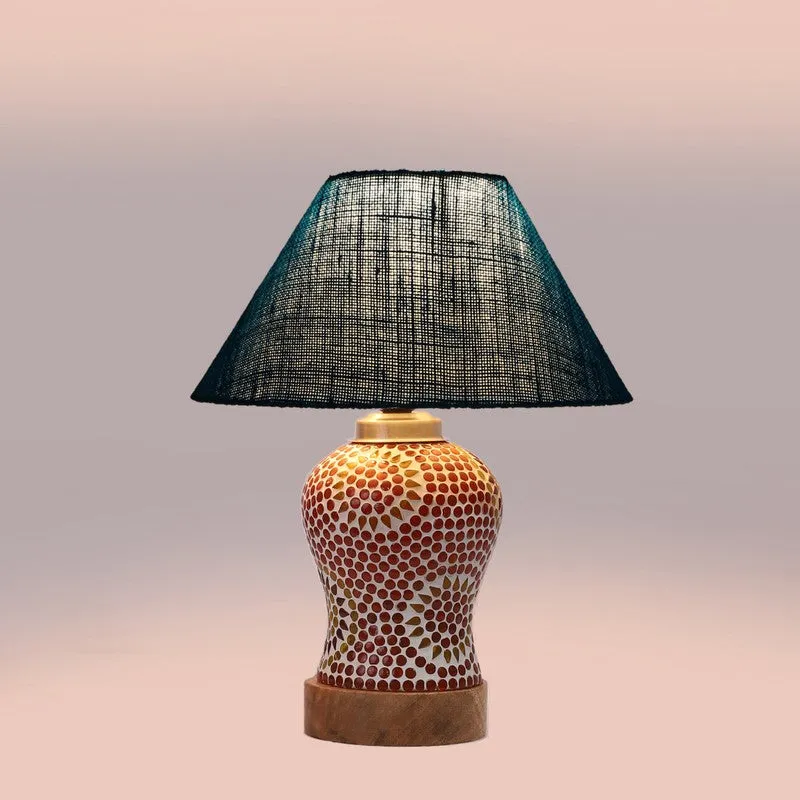 Loomex Wooden Table Lamp - Multicolor media 6
