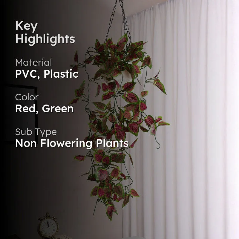 Verdhang IV Artificial Hanging Vine - 2.7 Feet media 2