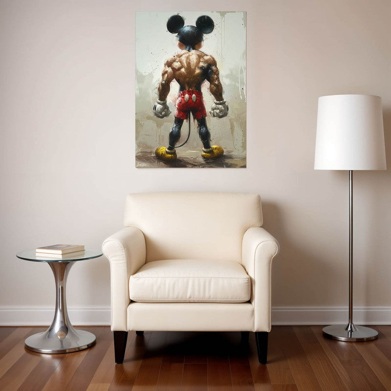 Mighty Mickey Wall Poster