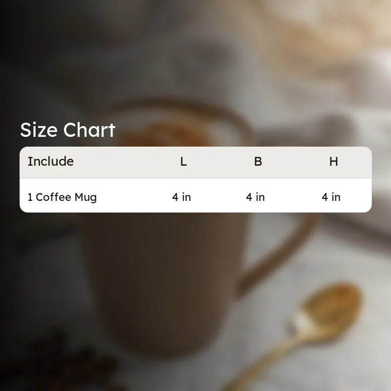 Sip & Style Ceramic Coffee Mug (Bamboo Brown) - 300 mL media 5