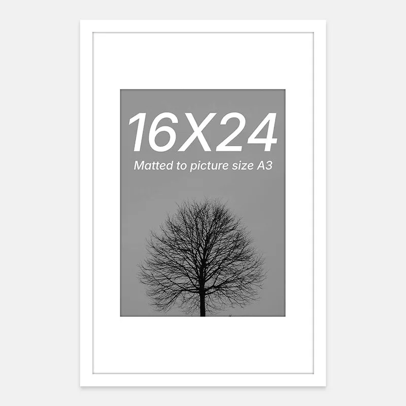 Themis Wooden Photo Frame - White media 3