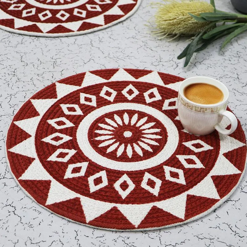 Aniksha Round Placemat - Set Of Six media 3
