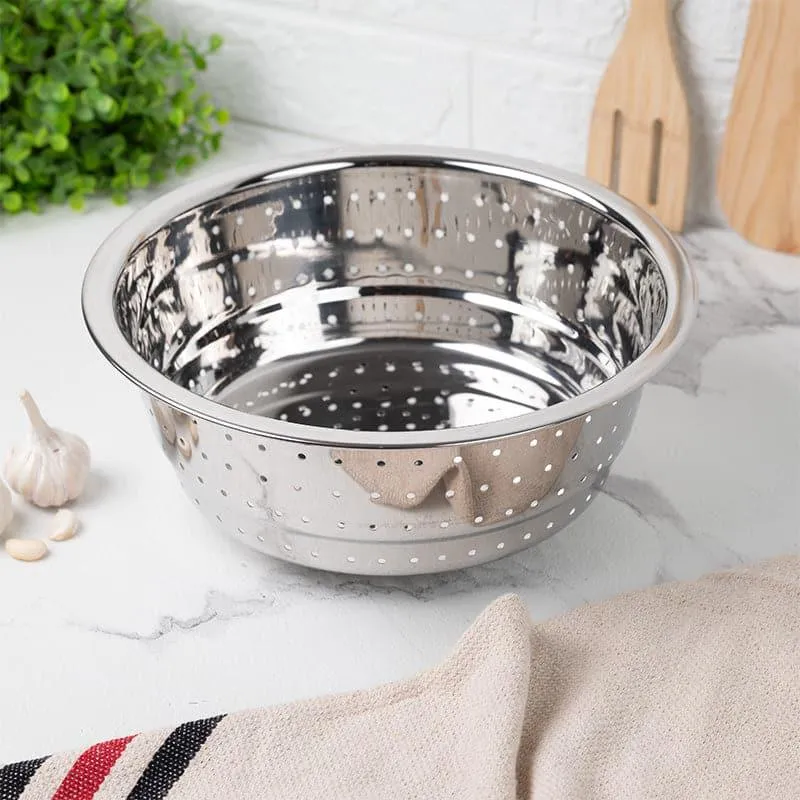 Drizzle Drain Stainless Steel Strainer - 24 CM media 1