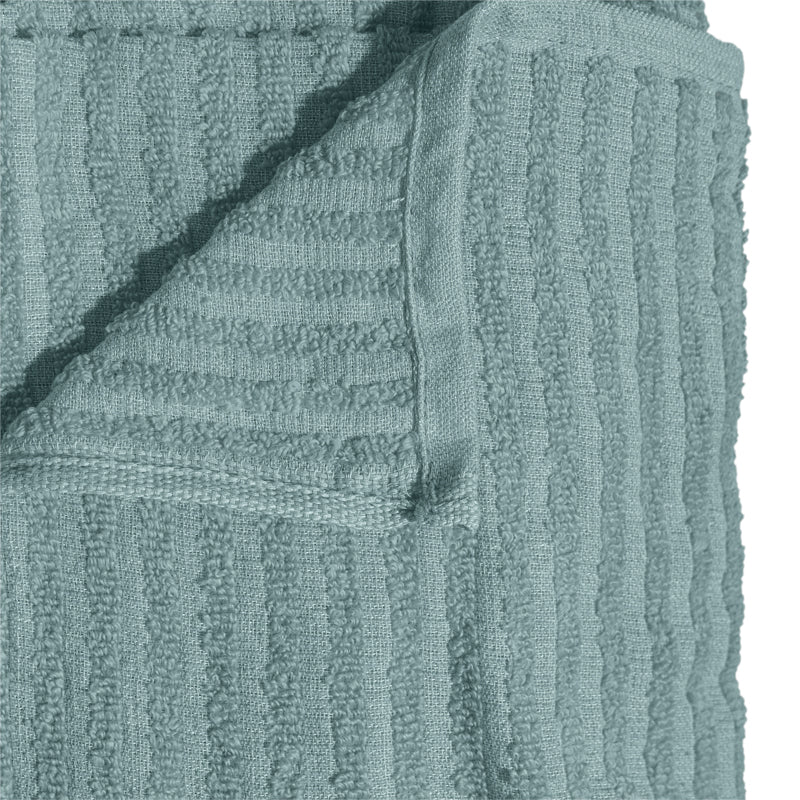 Micro Cotton LuxeDry Striped Bath Towel - Green media 6