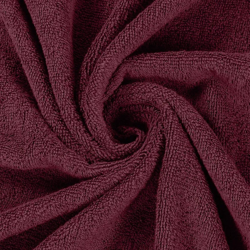 Monte Carlo Dry Nest Pure Cotton Bath Towel - Wine media 8
