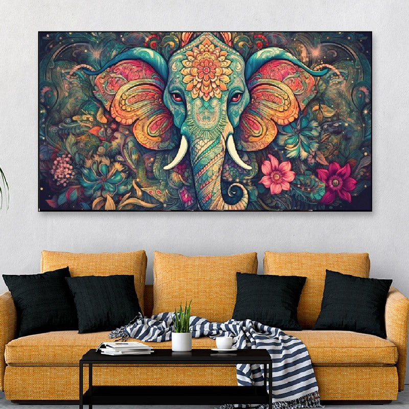 Majesty Fusia Wall Painting