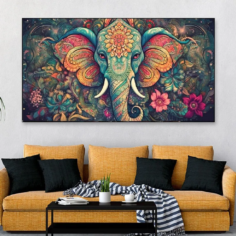 Majesty Fusia Wall Painting media 1