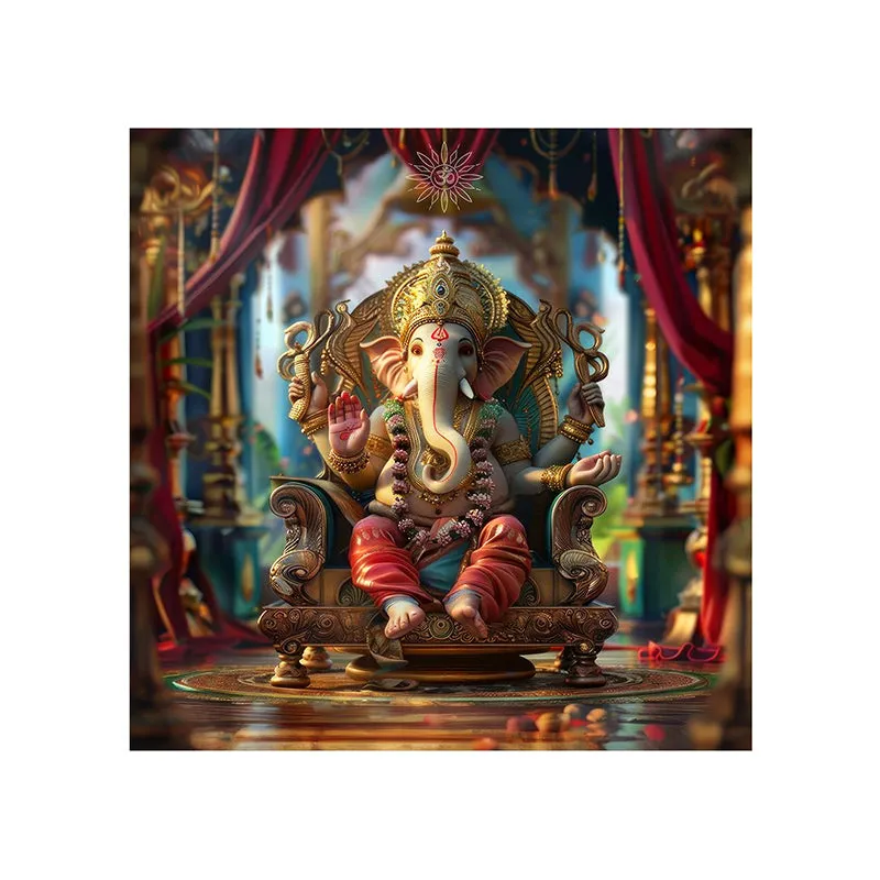 Ekadanta Poly Canvas Wall Painting media 5