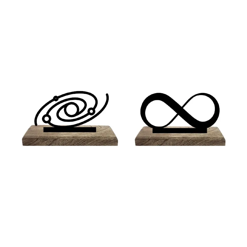 Eternal Cosmos Showpiece - Set Of Two media 7