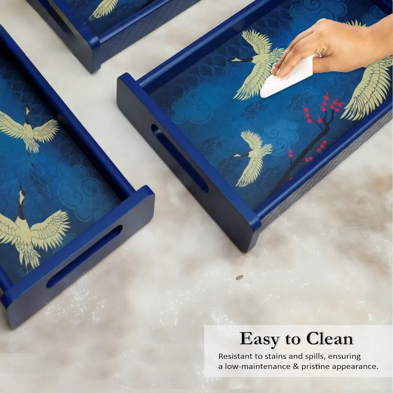Fynix Wooden Serving Tray - Set Of Three media 5