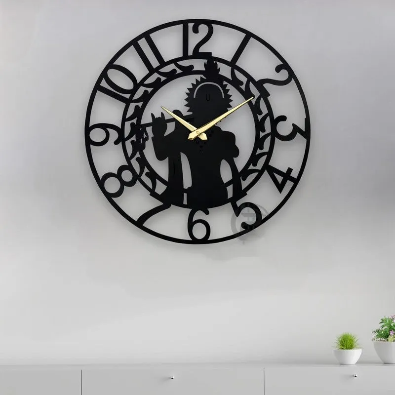 Echoes Silent Wall Clock - Black media 6