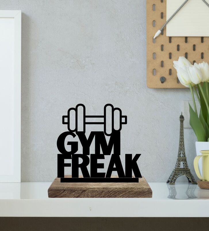 Fit & Independent Typography Showpiece - Set Of Two media 4