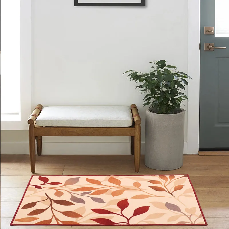 Rustic Leaves Anti-Skid Carpet media 3