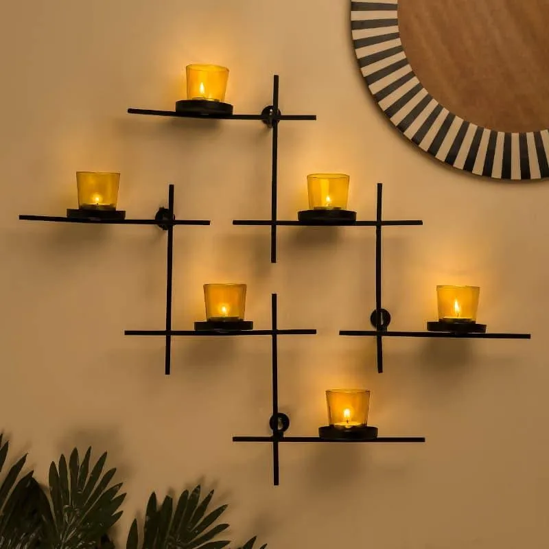 Luminaire Votive Trio (Yellow) - Set Of Two media 1