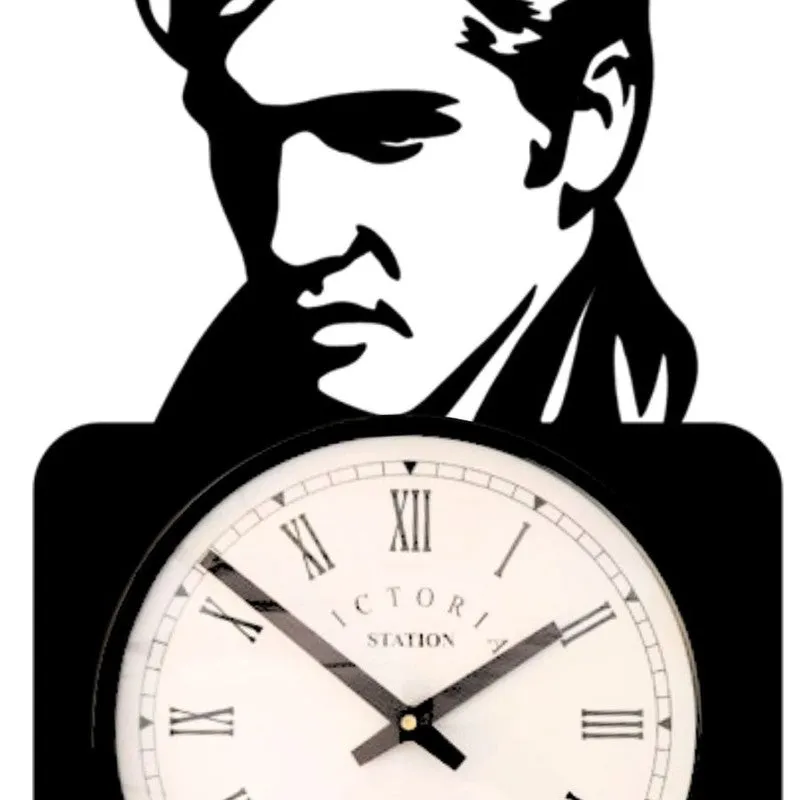 Retrotime Steel Analog Wall Clock - Black media 5