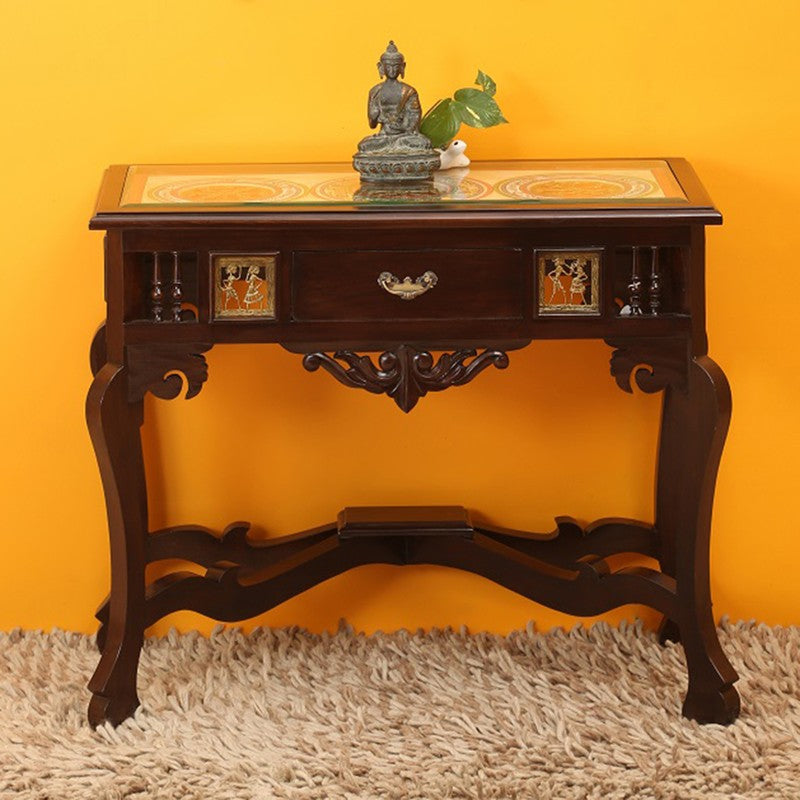Atar Teak Wood Console Table