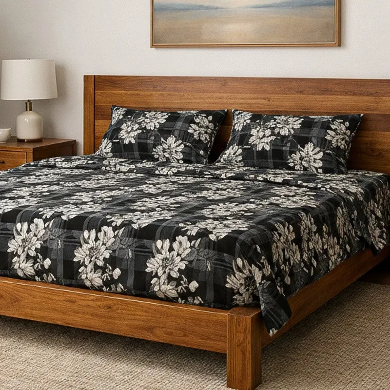 Floriar Microfiber Microfiber Bedsheet - 150 GSM media 3