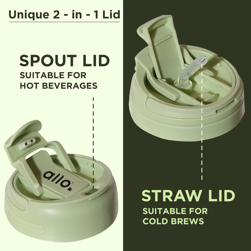 Lazo Glass Sipper - Light Green image 5