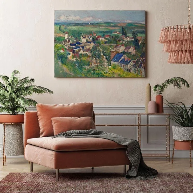 The Village Canvas Wall Painting - Gallery Wrap media 3