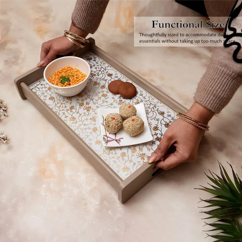 Zyra Wooden Serving Tray media 8