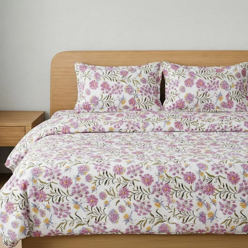 Botanical Garden Microfiber Bedsheet - 130 GSM media 4