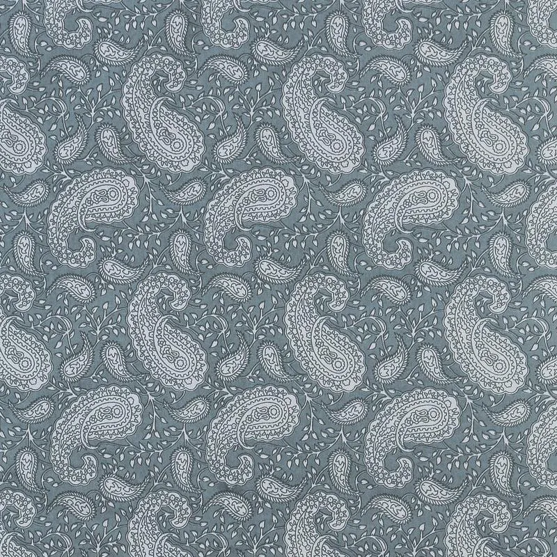 Ruksaana Printed Cushion Cover (Teal) - Set Of Two media 4