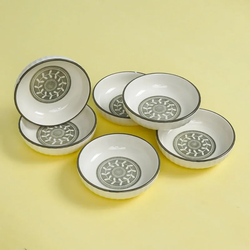 Rana Floral Bowl (150 ML Each) - Set Of Six media 3
