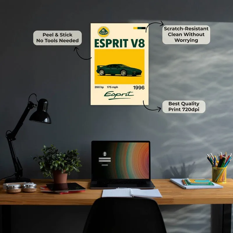 Lotus Esprit V8 Wall Poster media 6