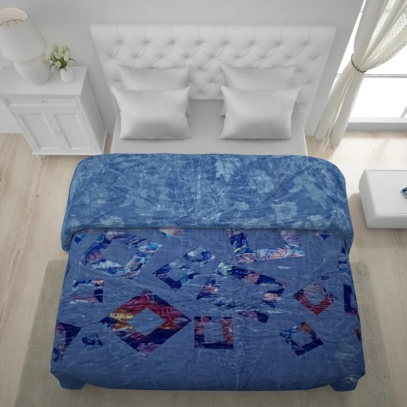 Monte Carlo Mystic Meadow Blanket (Blue)- 900 GSM media 5