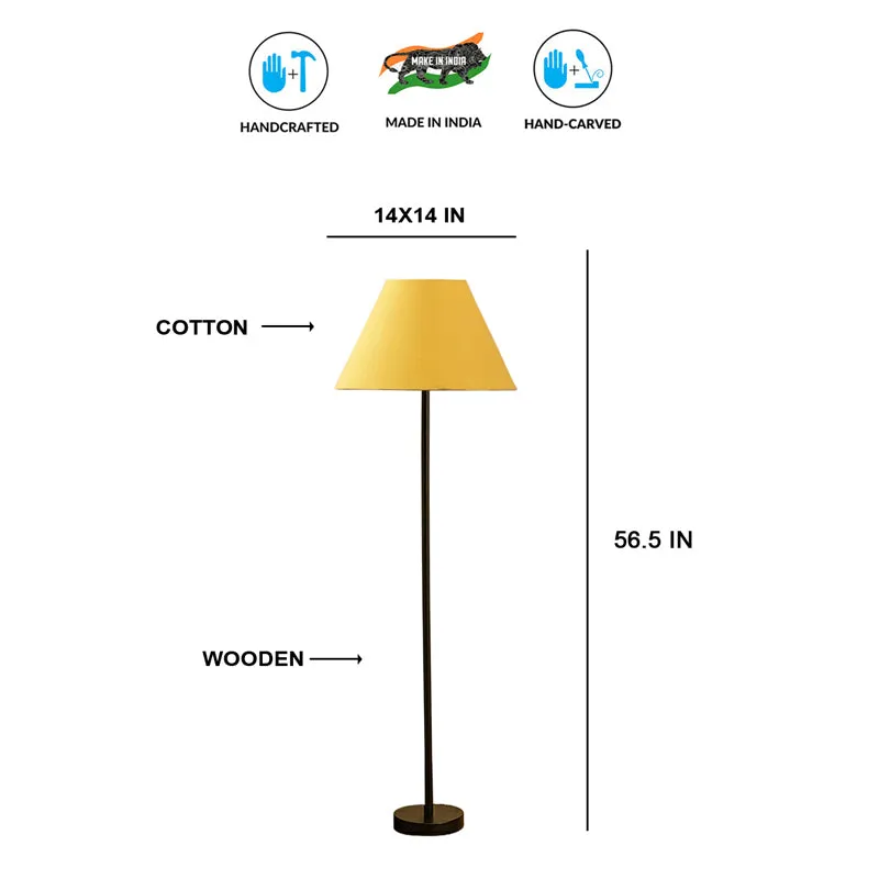 Cotin II Rodin Floor Lamp - Yellow media 6