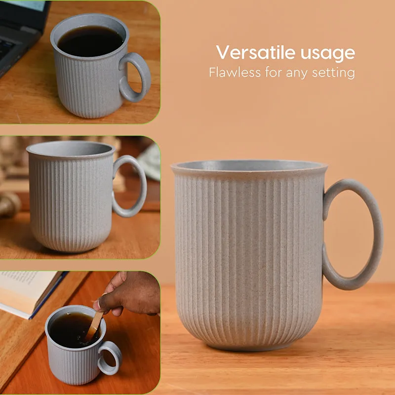Eco Rice Husk Coffee Mug (350 mL Each) - Set of Four media 6