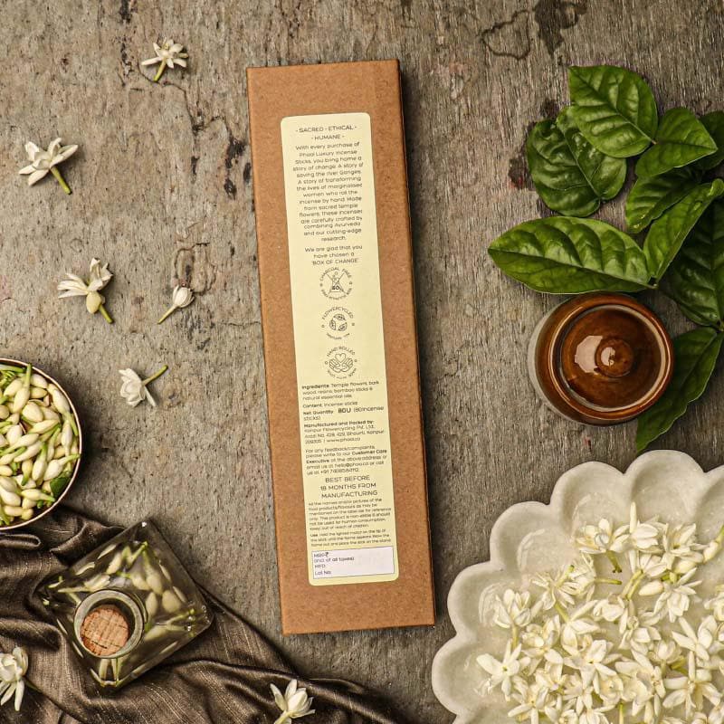 Phool Natural Incense Sticks Refill pack - Jasmine media 3