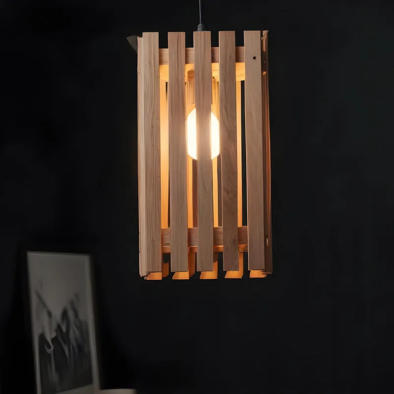 Kanso Single Wooden Ceiling Lamp media 3