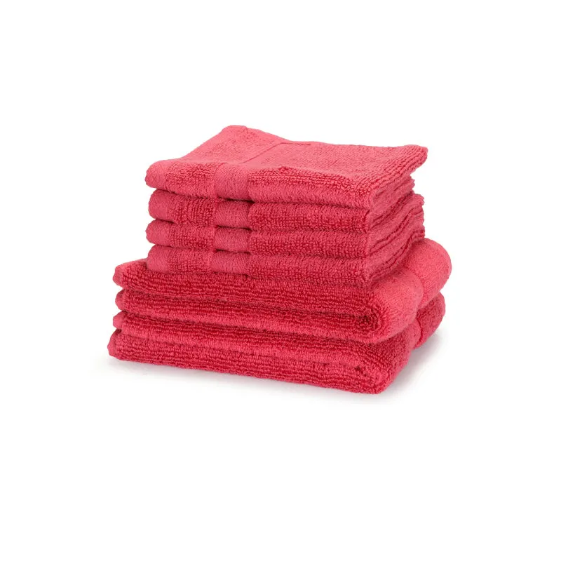 Miorah Towel Combo (Pink) - Six Piece Set media 3