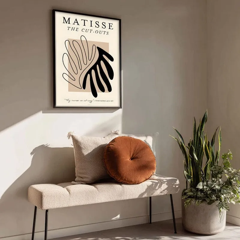 Echoed Motion Canvas Wall Painting With Black Frame media 4