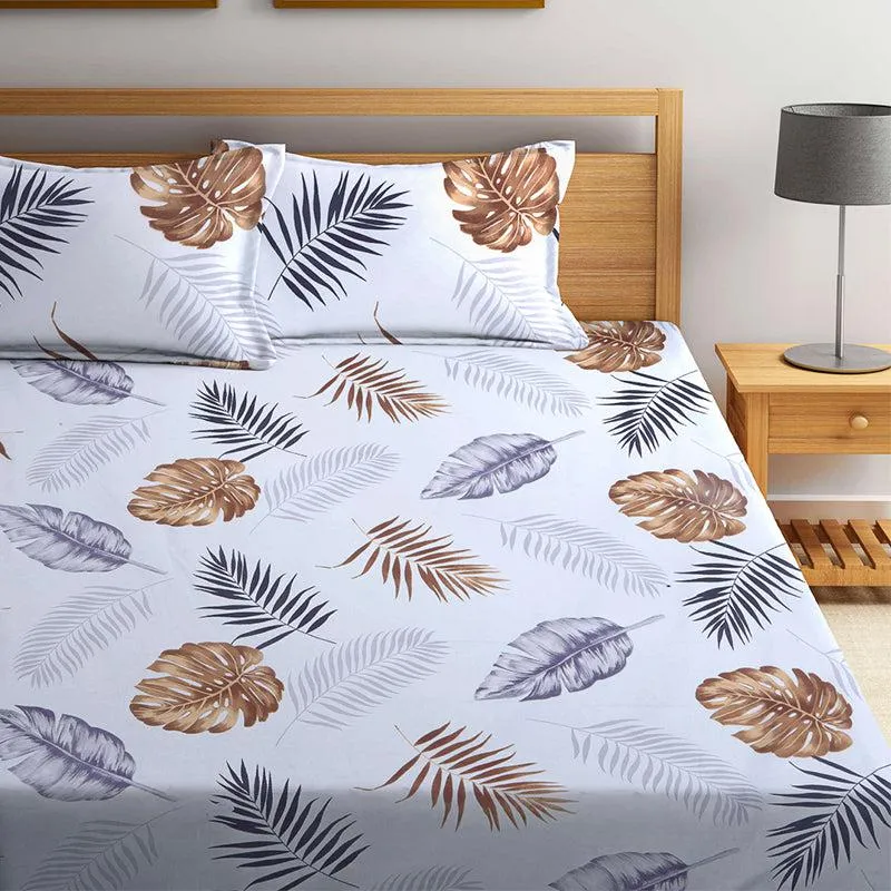 Sienna Floral Bedsheet - 150 GSM media 4
