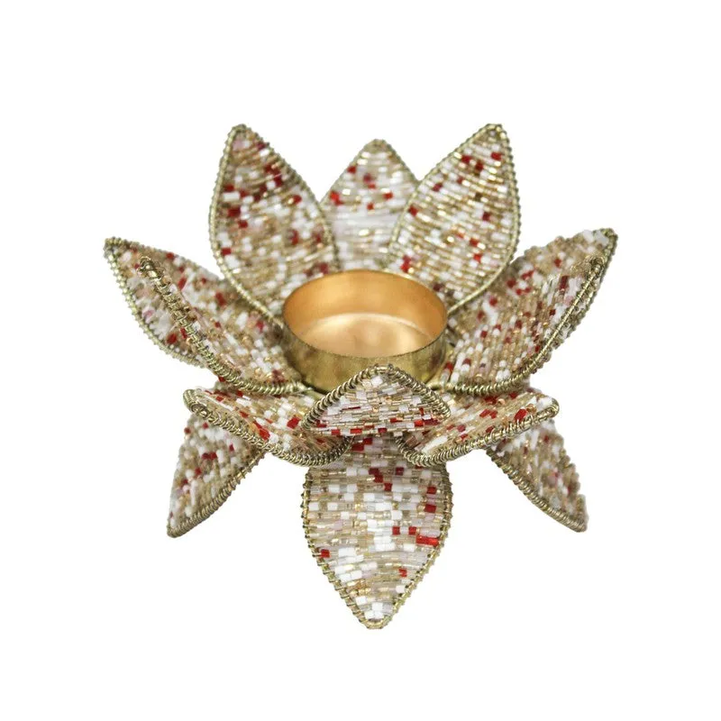 Daisy Bloom Tea Light Candle Holders media 5