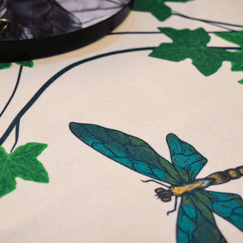 Dragonfly Charm Cotton Table Runner media 4