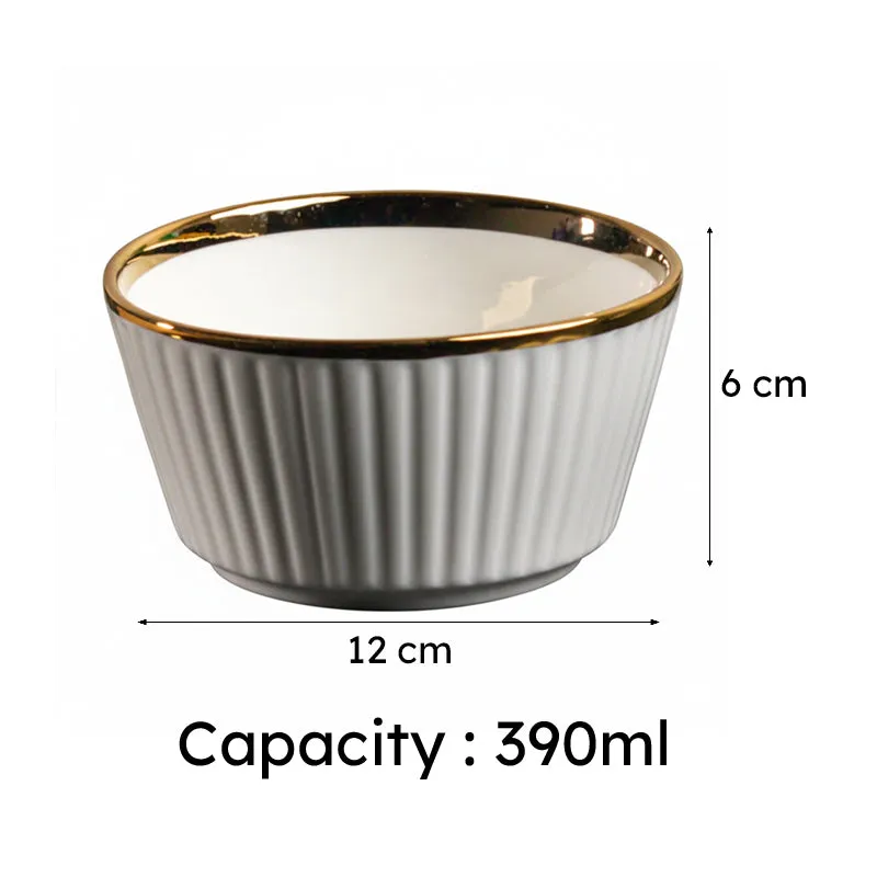 Orlith Snack Bowl(390 mL) - Set Of Four media 6