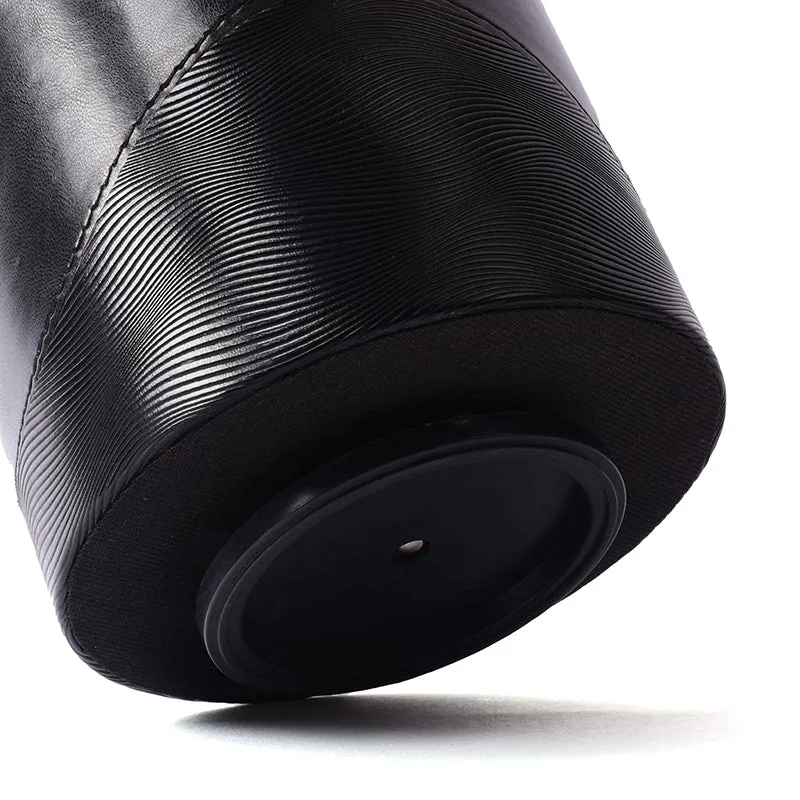 Veltrix Faux Leather Pen Stand - Black media 5