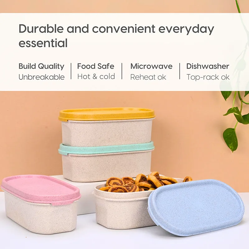 Terra Tote Tiffin Box (Multicolor Light) - Set Of Four media 4